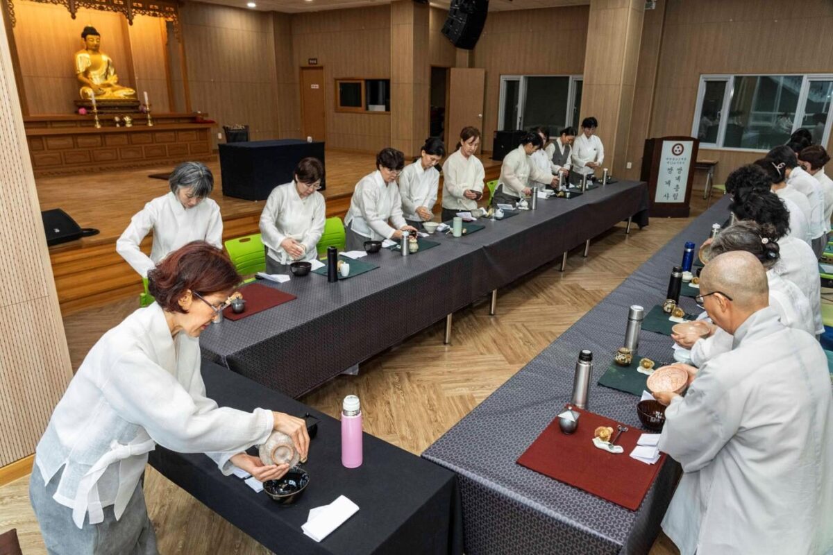 선다회 다도교육 - 예술관