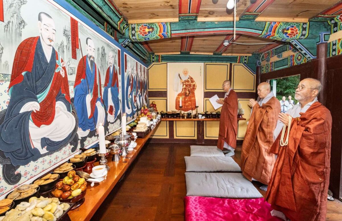 추석 차례 - 영모전
