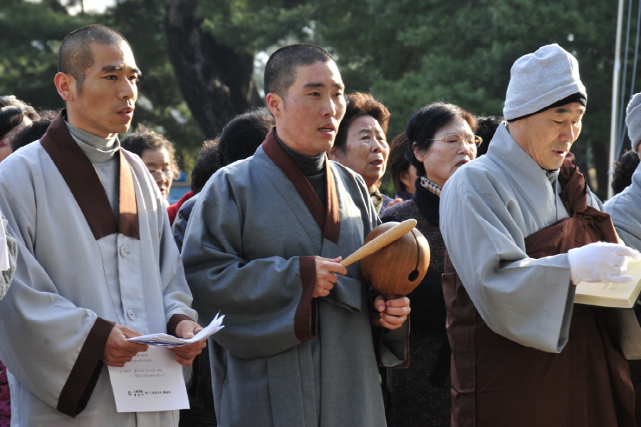 하동송림에서 방생