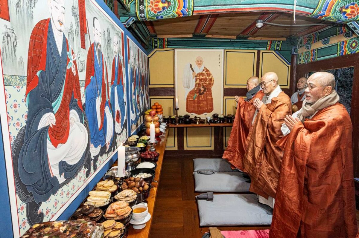 영모전 설날 차례