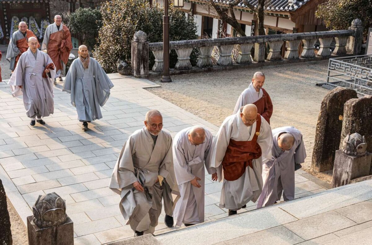 지하 법융대종사 원적 2일차 - 종정스님 접견