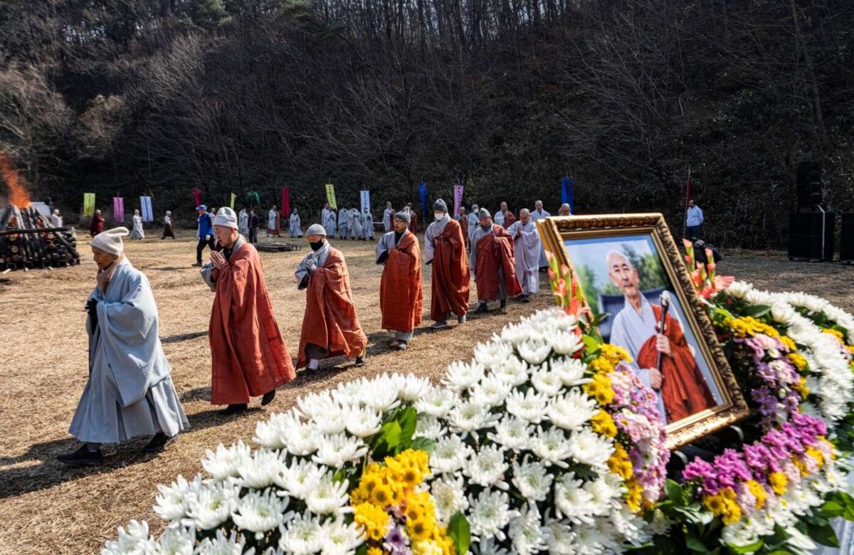 지하 법융대종사 원적 5일차 - 다비