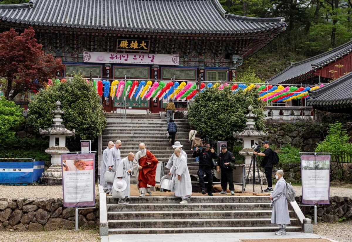 경내풍경-진관사 범패시연 BTN 촬영