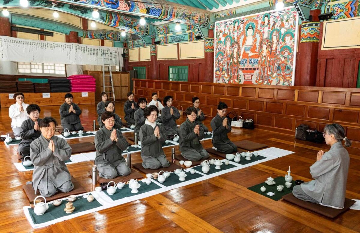 선다회 다도교육 - 팔영루